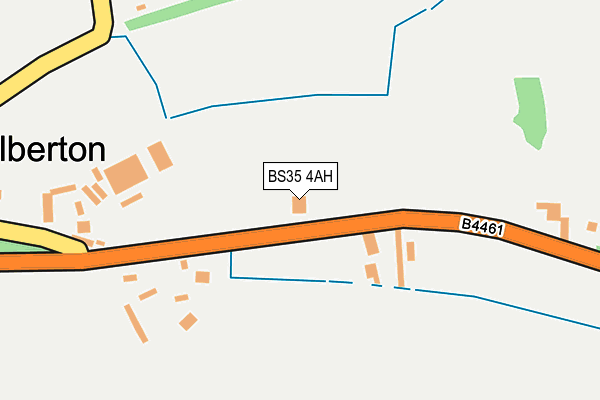 BS35 4AH map - OS OpenMap – Local (Ordnance Survey) BS35 4AH map - OS OpenMap – Local (Ordnance Survey)