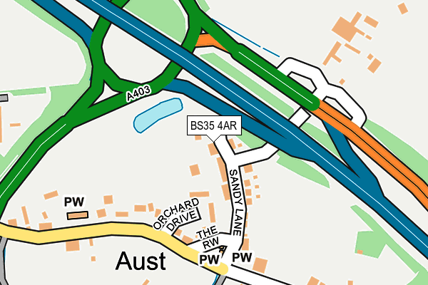 BS35 4AR map - OS OpenMap – Local (Ordnance Survey) BS35 4AR map - OS OpenMap – Local (Ordnance Survey)