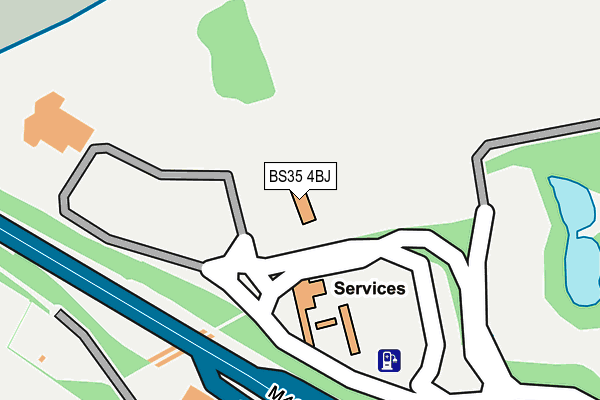 BS35 4BJ map - OS OpenMap – Local (Ordnance Survey) BS35 4BJ map - OS OpenMap – Local (Ordnance Survey)