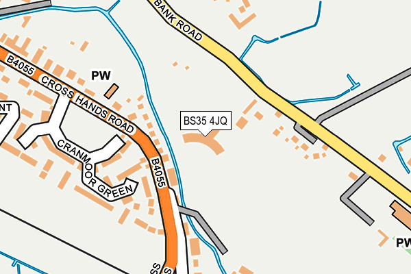 BS35 4JQ map - OS OpenMap – Local (Ordnance Survey) BS35 4JQ map - OS OpenMap – Local (Ordnance Survey)