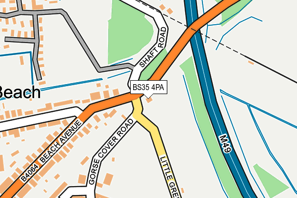 BS35 4PA map - OS OpenMap – Local (Ordnance Survey) BS35 4PA map - OS OpenMap – Local (Ordnance Survey)