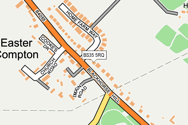 BS35 5RQ map - OS OpenMap – Local (Ordnance Survey) BS35 5RQ map - OS OpenMap – Local (Ordnance Survey)