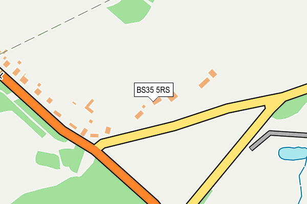 BS35 5RS map - OS OpenMap – Local (Ordnance Survey) BS35 5RS map - OS OpenMap – Local (Ordnance Survey)