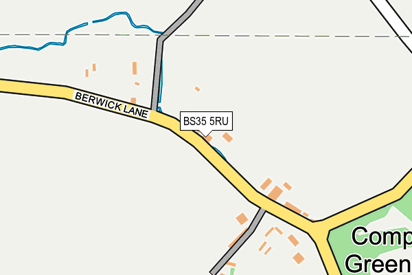 BS35 5RU map - OS OpenMap – Local (Ordnance Survey) BS35 5RU map - OS OpenMap – Local (Ordnance Survey)