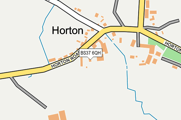 BS37 6QH map - OS OpenMap – Local (Ordnance Survey) BS37 6QH map - OS OpenMap – Local (Ordnance Survey)