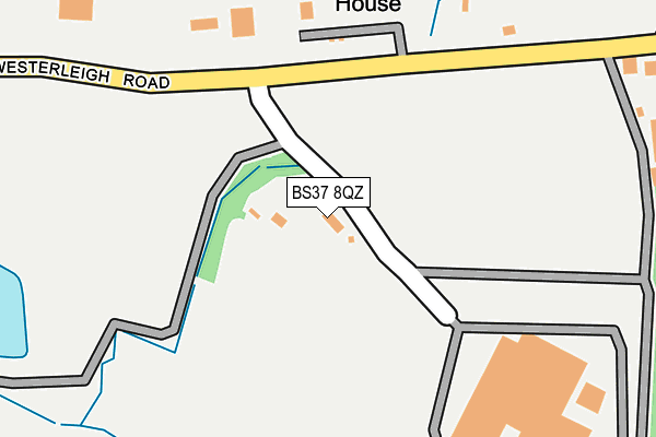 BS37 8QZ map - OS OpenMap – Local (Ordnance Survey) BS37 8QZ map - OS OpenMap – Local (Ordnance Survey)
