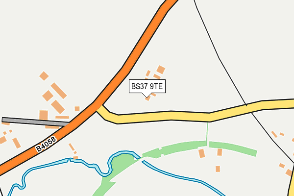 BS37 9TE map - OS OpenMap – Local (Ordnance Survey) BS37 9TE map - OS OpenMap – Local (Ordnance Survey)