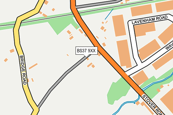BS37 9XX map - OS OpenMap – Local (Ordnance Survey) BS37 9XX map - OS OpenMap – Local (Ordnance Survey)