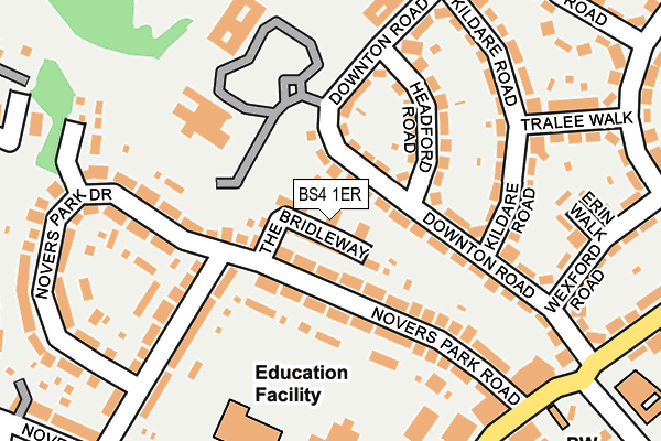 BS4 1ER map - OS OpenMap – Local (Ordnance Survey) BS4 1ER map - OS OpenMap – Local (Ordnance Survey)