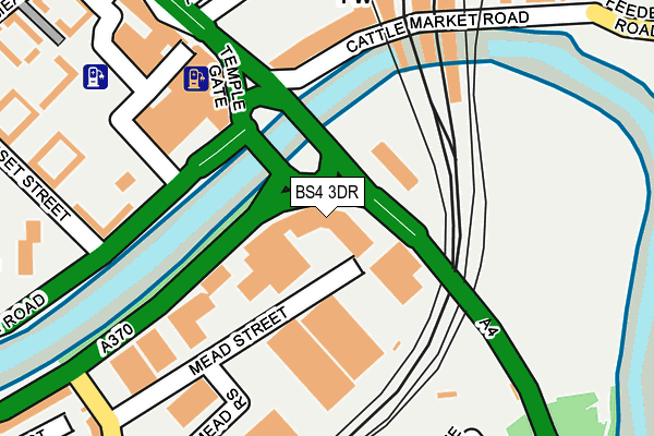 BS4 3DR map - OS OpenMap – Local (Ordnance Survey) BS4 3DR map - OS OpenMap – Local (Ordnance Survey)