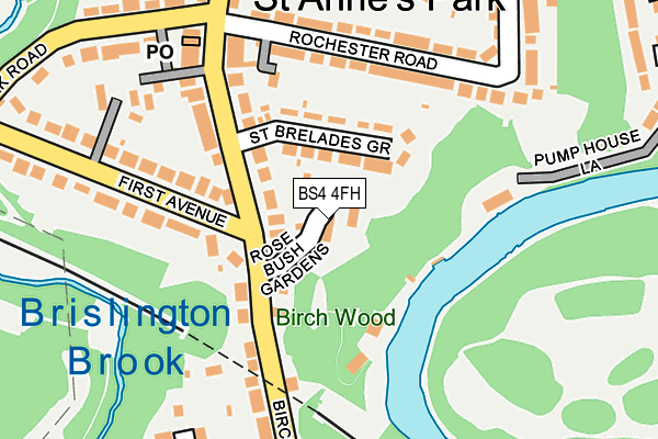 BS4 4FH map - OS OpenMap – Local (Ordnance Survey) BS4 4FH map - OS OpenMap – Local (Ordnance Survey)