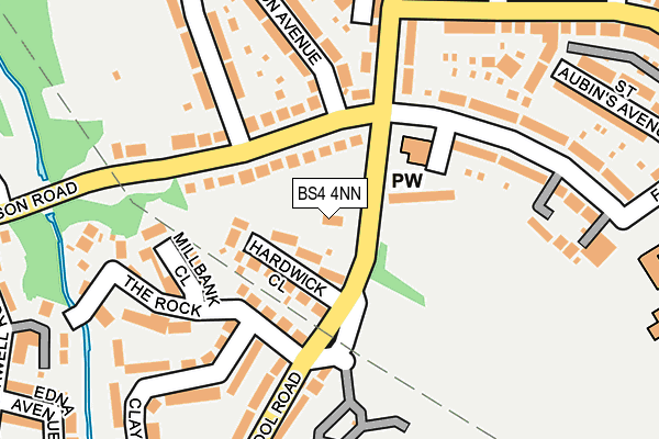 BS4 4NN map - OS OpenMap – Local (Ordnance Survey) BS4 4NN map - OS OpenMap – Local (Ordnance Survey)