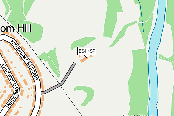 BS4 4SP map - OS OpenMap – Local (Ordnance Survey) BS4 4SP map - OS OpenMap – Local (Ordnance Survey)