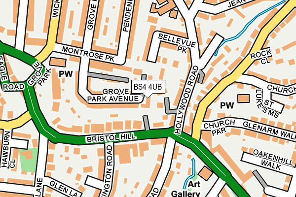 BS4 4UB map - OS OpenMap – Local (Ordnance Survey) BS4 4UB map - OS OpenMap – Local (Ordnance Survey)