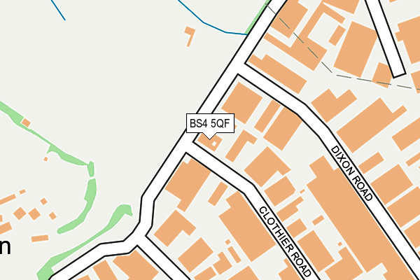 BS4 5QF map - OS OpenMap – Local (Ordnance Survey) BS4 5QF map - OS OpenMap – Local (Ordnance Survey)
