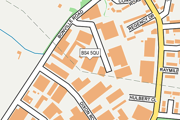 BS4 5QU map - OS OpenMap – Local (Ordnance Survey) BS4 5QU map - OS OpenMap – Local (Ordnance Survey)