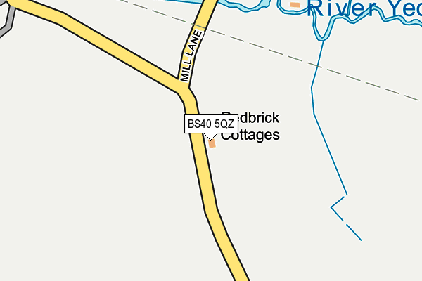 BS40 5QZ map - OS OpenMap – Local (Ordnance Survey) BS40 5QZ map - OS OpenMap – Local (Ordnance Survey)