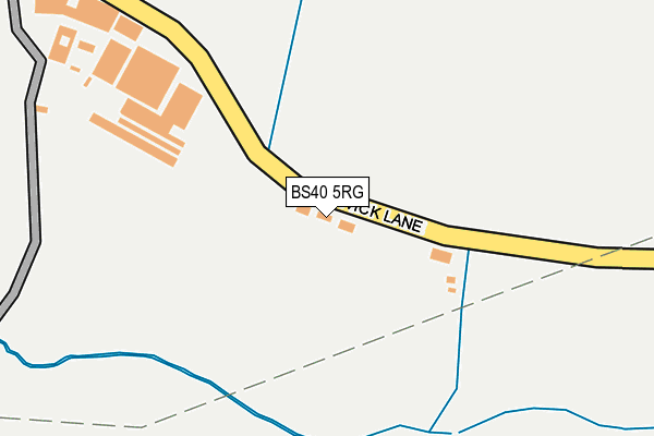 BS40 5RG map - OS OpenMap – Local (Ordnance Survey) BS40 5RG map - OS OpenMap – Local (Ordnance Survey)