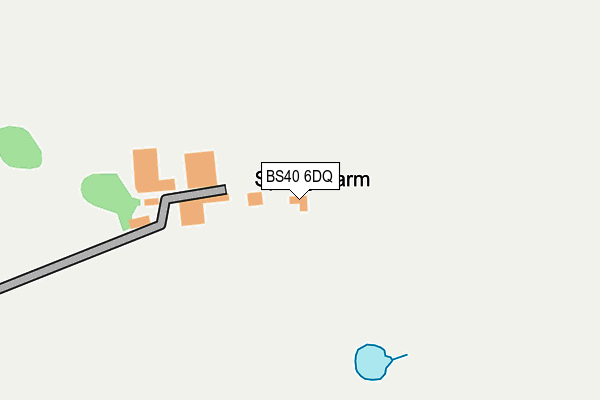 BS40 6DQ map - OS OpenMap – Local (Ordnance Survey) BS40 6DQ map - OS OpenMap – Local (Ordnance Survey)