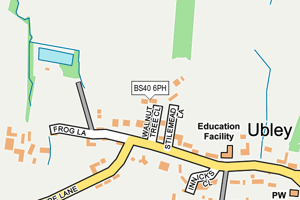 BS40 6PH map - OS OpenMap – Local (Ordnance Survey) BS40 6PH map - OS OpenMap – Local (Ordnance Survey)