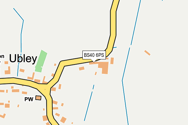 BS40 6PS map - OS OpenMap – Local (Ordnance Survey) BS40 6PS map - OS OpenMap – Local (Ordnance Survey)