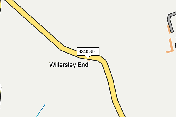 BS40 8DT map - OS OpenMap – Local (Ordnance Survey) BS40 8DT map - OS OpenMap – Local (Ordnance Survey)