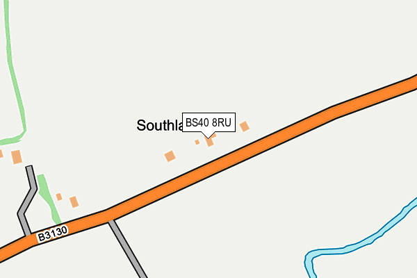 BS40 8RU map - OS OpenMap – Local (Ordnance Survey) BS40 8RU map - OS OpenMap – Local (Ordnance Survey)