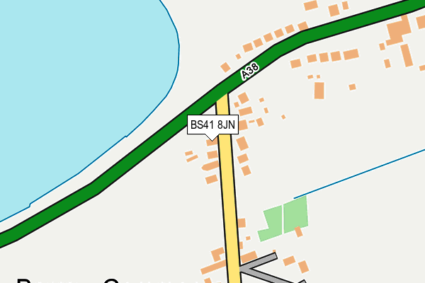 BS41 8JN map - OS OpenMap – Local (Ordnance Survey) BS41 8JN map - OS OpenMap – Local (Ordnance Survey)