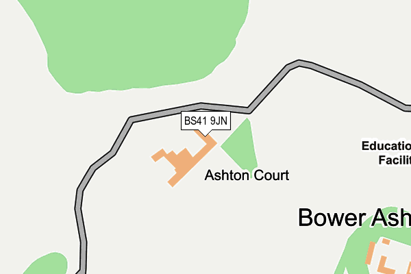 BS41 9JN map - OS OpenMap – Local (Ordnance Survey) BS41 9JN map - OS OpenMap – Local (Ordnance Survey)
