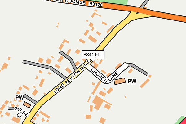 BS41 9LT map - OS OpenMap – Local (Ordnance Survey) BS41 9LT map - OS OpenMap – Local (Ordnance Survey)