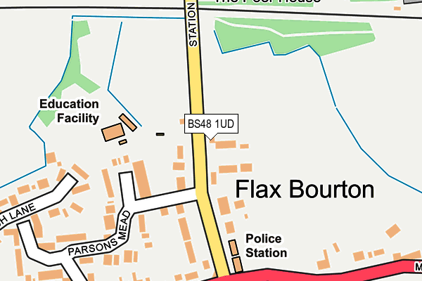 BS48 1UD map - OS OpenMap – Local (Ordnance Survey) BS48 1UD map - OS OpenMap – Local (Ordnance Survey)