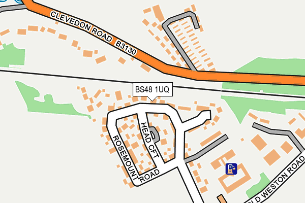 BS48 1UQ map - OS OpenMap – Local (Ordnance Survey) BS48 1UQ map - OS OpenMap – Local (Ordnance Survey)