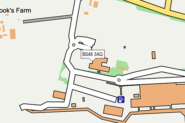BS48 3AQ map - OS OpenMap – Local (Ordnance Survey) BS48 3AQ map - OS OpenMap – Local (Ordnance Survey)