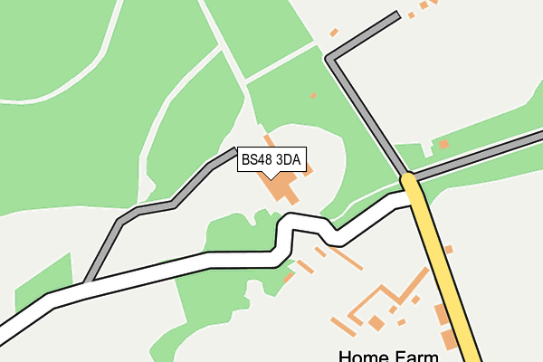 BS48 3DA map - OS OpenMap – Local (Ordnance Survey) BS48 3DA map - OS OpenMap – Local (Ordnance Survey)
