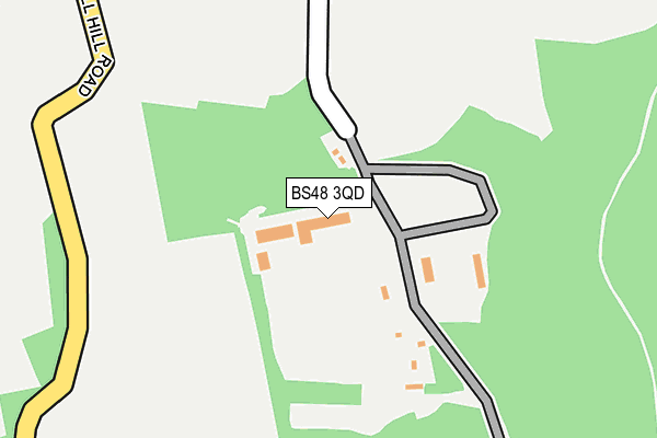 BS48 3QD map - OS OpenMap – Local (Ordnance Survey) BS48 3QD map - OS OpenMap – Local (Ordnance Survey)