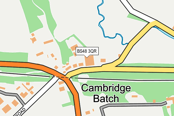 BS48 3QR map - OS OpenMap – Local (Ordnance Survey) BS48 3QR map - OS OpenMap – Local (Ordnance Survey)