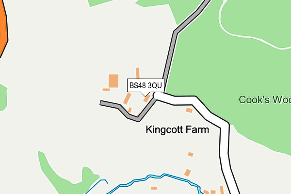 BS48 3QU map - OS OpenMap – Local (Ordnance Survey) BS48 3QU map - OS OpenMap – Local (Ordnance Survey)