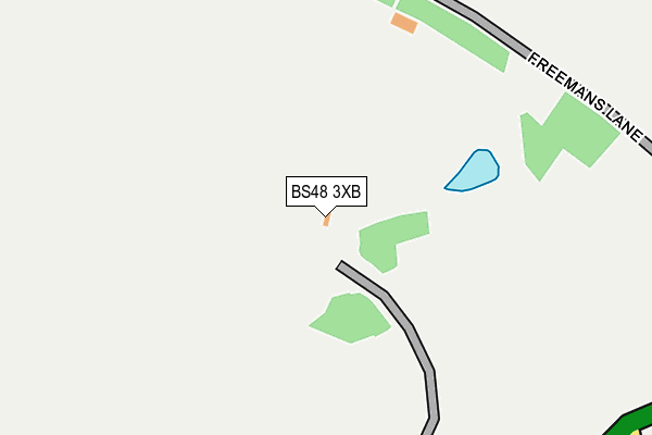 BS48 3XB map - OS OpenMap – Local (Ordnance Survey) BS48 3XB map - OS OpenMap – Local (Ordnance Survey)