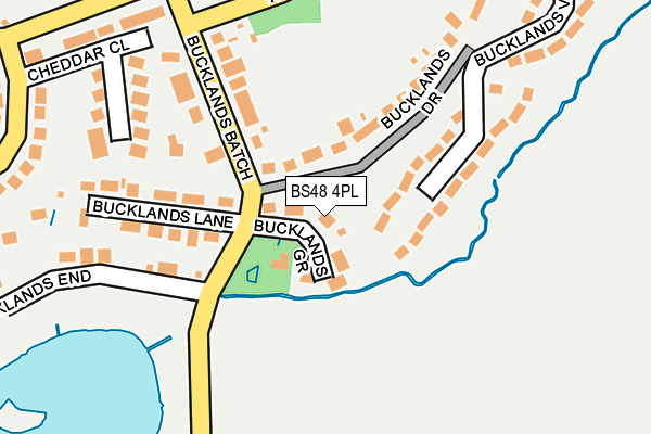 BS48 4PL map - OS OpenMap – Local (Ordnance Survey) BS48 4PL map - OS OpenMap – Local (Ordnance Survey)