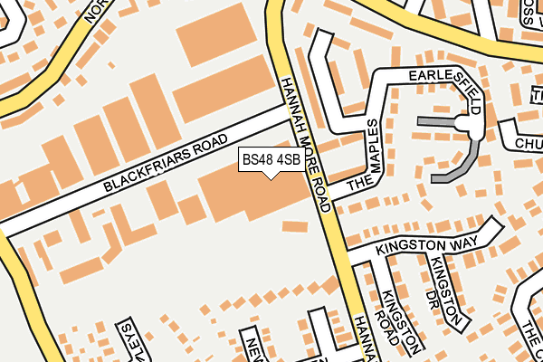 BS48 4SB map - OS OpenMap – Local (Ordnance Survey) BS48 4SB map - OS OpenMap – Local (Ordnance Survey)