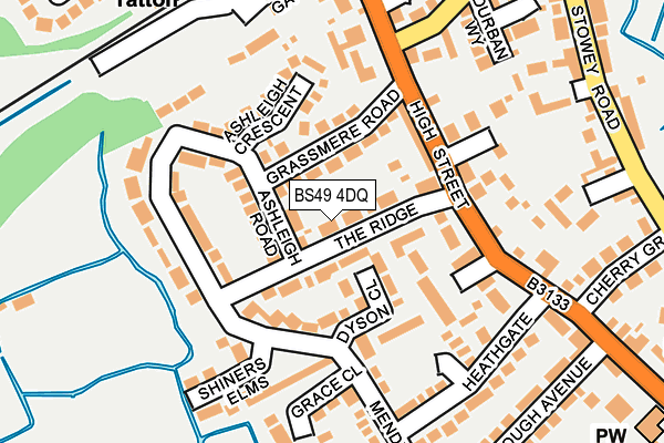 BS49 4DQ map - OS OpenMap – Local (Ordnance Survey) BS49 4DQ map - OS OpenMap – Local (Ordnance Survey)