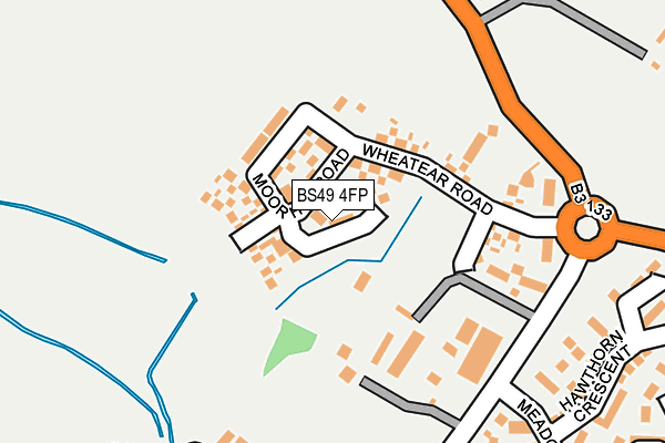 BS49 4FP map - OS OpenMap – Local (Ordnance Survey) BS49 4FP map - OS OpenMap – Local (Ordnance Survey)