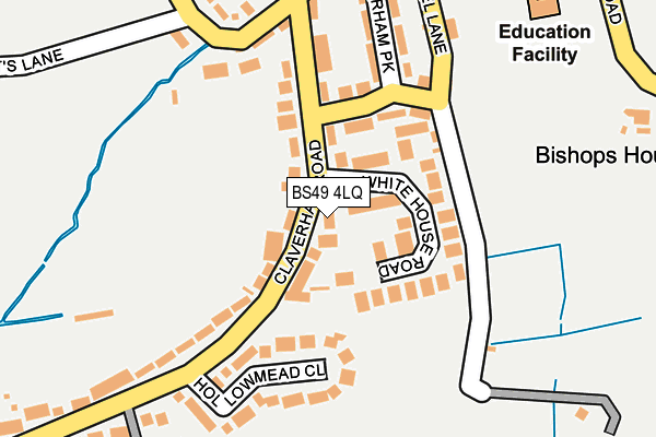 BS49 4LQ map - OS OpenMap – Local (Ordnance Survey)