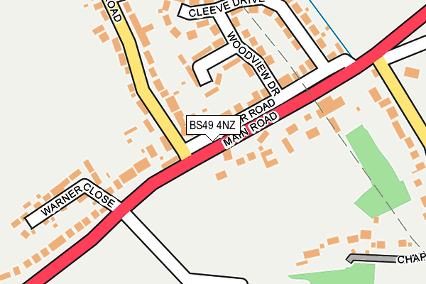 BS49 4NZ map - OS OpenMap – Local (Ordnance Survey) BS49 4NZ map - OS OpenMap – Local (Ordnance Survey)