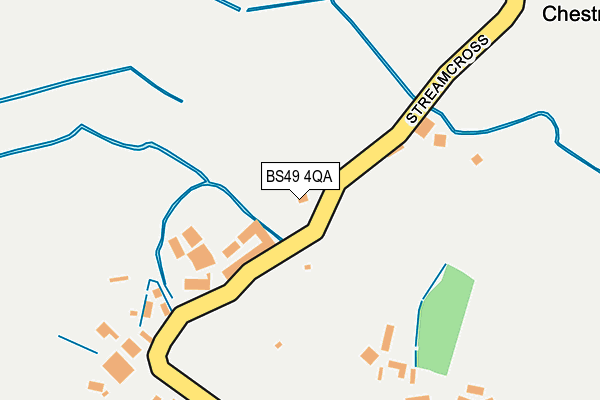 BS49 4QA map - OS OpenMap – Local (Ordnance Survey) BS49 4QA map - OS OpenMap – Local (Ordnance Survey)