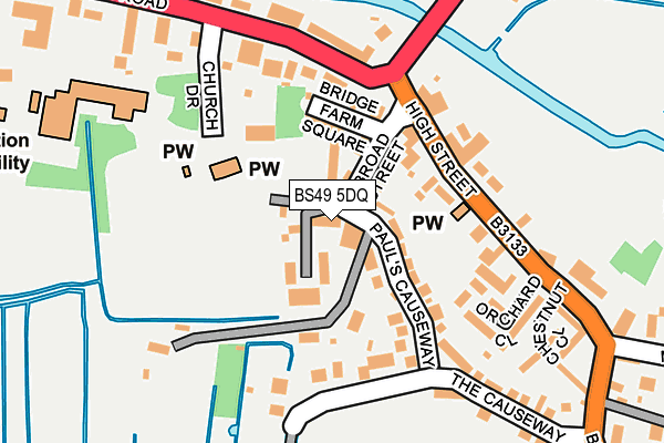 BS49 5DQ map - OS OpenMap – Local (Ordnance Survey) BS49 5DQ map - OS OpenMap – Local (Ordnance Survey)