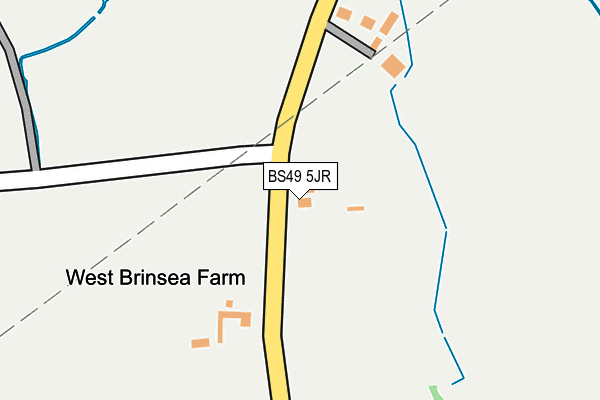 BS49 5JR map - OS OpenMap – Local (Ordnance Survey) BS49 5JR map - OS OpenMap – Local (Ordnance Survey)
