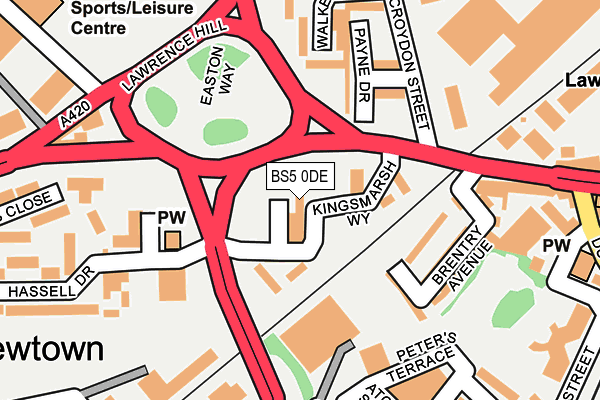 BS5 0DE map - OS OpenMap – Local (Ordnance Survey) BS5 0DE map - OS OpenMap – Local (Ordnance Survey)
