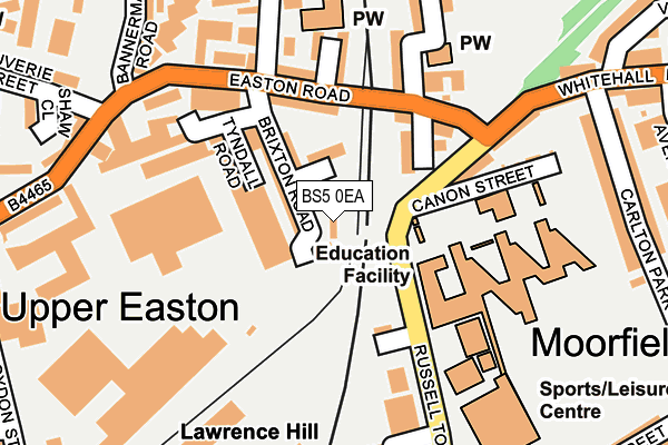 BS5 0EA map - OS OpenMap – Local (Ordnance Survey) BS5 0EA map - OS OpenMap – Local (Ordnance Survey)