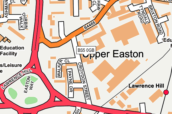 BS5 0GB map - OS OpenMap – Local (Ordnance Survey) BS5 0GB map - OS OpenMap – Local (Ordnance Survey)